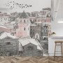 Charcoal City Wallpaper Mural