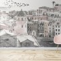 Charcoal City Wallpaper Mural