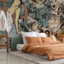 Retro Japanese Artistic Girl Wallpaper Mural