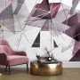Modern Geometric Triangle Art Wallpaper Mural