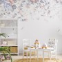 Vintage Floral Art Wallpaper Mural