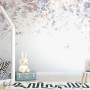 Vintage Floral Art Wallpaper Mural