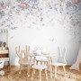 Vintage Floral Art Wallpaper Mural