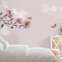 Cherry Blossom and Butterflies Wallpaper Mural