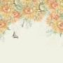 Drawing Art Sunflowers Wallpaper Mural