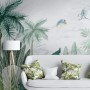 Green Tropical Forest Wallpaper Mural