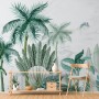 Green Tropical Forest Wallpaper Mural