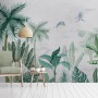 Green Tropical Forest Wallpaper Mural