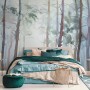 Watercolor Trees Wallpaper Mural