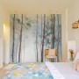 Watercolor Trees Wallpaper Mural