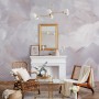 Abstract Soft Brush Wallpaper Mural