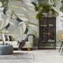 Tropical Fresh Leaf Wallpaper Mural