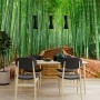 Bamboo Forest Oasis Wallpaper Mural