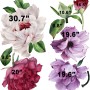 Peony Floral Colorful Bouquet Wall Decal Sticker