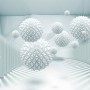 Abstract Corridor with Nordic Balls Wallpaper Mural