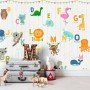 Animals Alphabet Wallpaper Mural