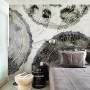Watercolor Abstract Round Art Wallpaper Mural