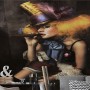Girl Clown with a Cigar Wallpaper Mural