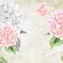 Hydrangea Floral Art Wallpaper Mural