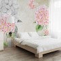 Hydrangea Floral Art Wallpaper Mural
