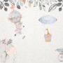 Baby Elephant with Hot air Balloons Wallpaper Mural