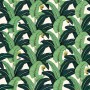 Banana Leaf Pattern Wallpaper Mural