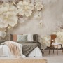 Vintage Water Lily Pond Wallpaper Mural