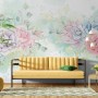 Watercolor Soft Floral Wallpaper Mural