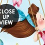 Little Child and Swing Wallpaper Mural