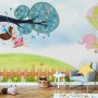 Little Child and Swing Wallpaper Mural