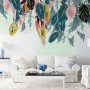Watercolor Banana Leaf Wallpaper Mural