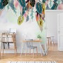 Watercolor Banana Leaf Wallpaper Mural