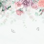 Vintage Peony Flowers Wallpaper Mural