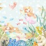 Kids The Little Mermaid in the Underwater Wallpaper Mural