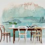 Abstract Splash Art Wallpaper Mural