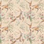 Nursery Vintage Floral with Deer Wallpaper Mural