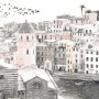 Charcoal City Wallpaper Mural