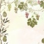 Soft Tropical Grape Trees and Durian Fruits Wallpaper Mural