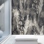 Dark Feather Monochrome Wallpaper Mural