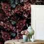 Dark Floral Wallpaper Mural