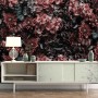 Dark Floral Wallpaper Mural