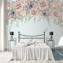 Nostalgic Dark Vine Flowers Wallpaper Mural