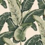 Retro Banana Leaves Pattern Wallpaper Mural