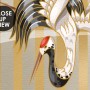 Chinese Crane Birds with Lotus Florals Wallpaper Mural