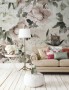 Dutch Pink Peony Floral Wallpaper Mural