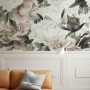 Dutch Pink Peony Floral Wallpaper Mural