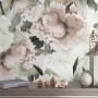 Dutch Pink Peony Floral Wallpaper Mural