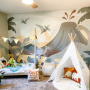Kids Soft Dinosaurs Wallpaper Mural