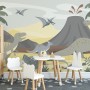 Kids Soft Dinosaurs Wallpaper Mural