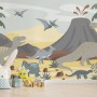 Kids Soft Dinosaurs Wallpaper Mural